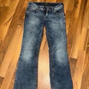 Silver Jeans y2k Dark Blue Flare Denim